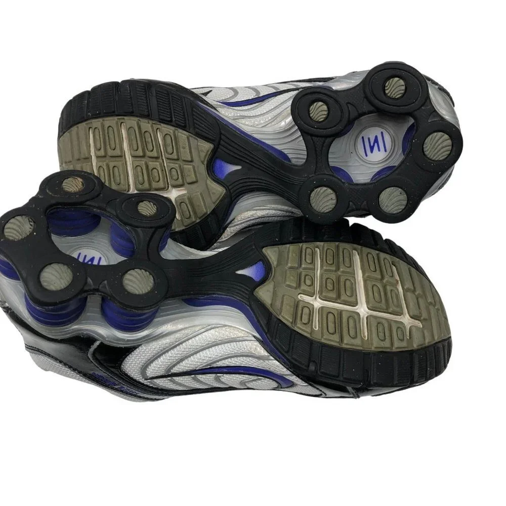 Nike Womens Shox Navina - 356918‎ 150 - White / Concord - Black - Size: 7